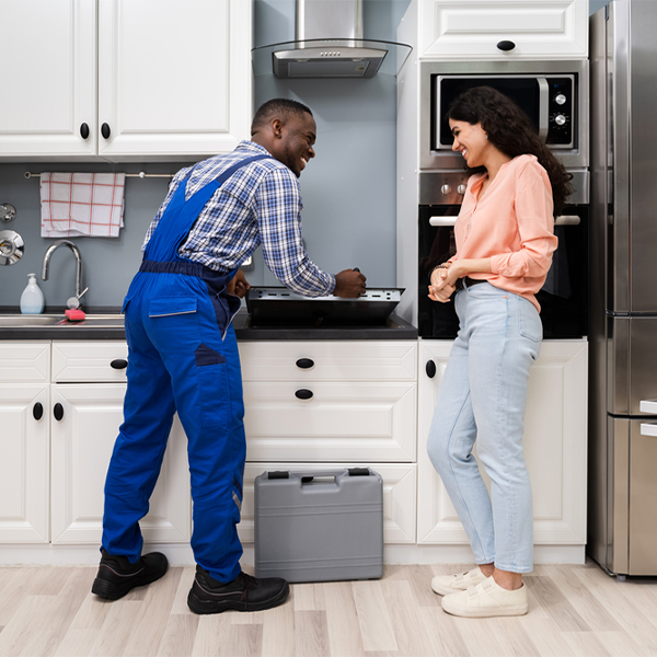 can you provide an estimate for cooktop repair before beginning any work in Marquette County